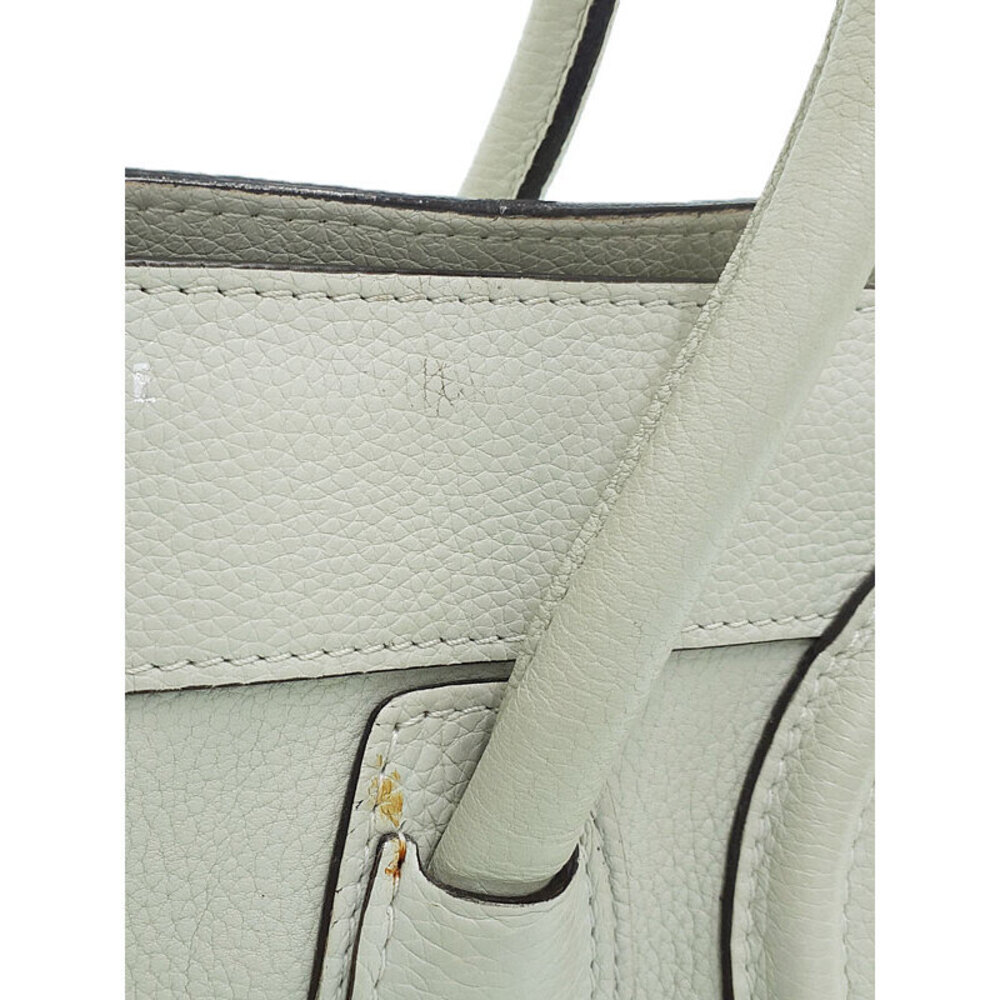 Celine Tote Shopper Shoulder Leather Handbag Calfskin - Picture 7 of 9